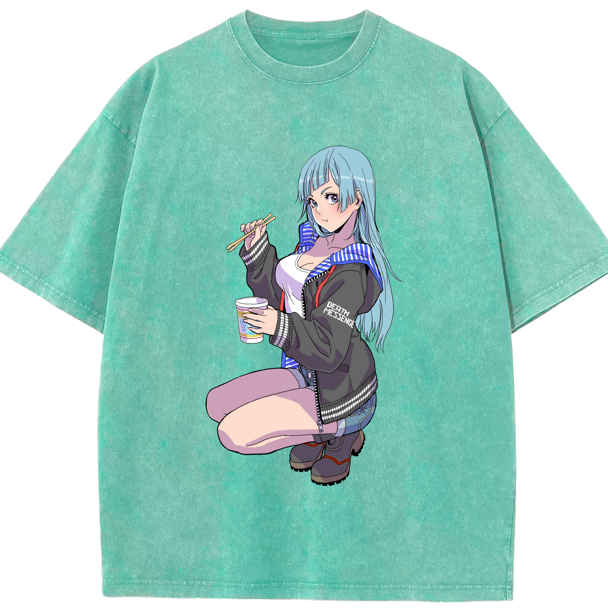 （画像用） 呪術廻戦 Jujutsu Kaisen 綿100% ヴィンテージ風 半袖Tシャツ（フロントプリント）